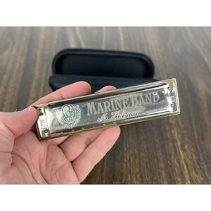 Vintage Hohner Marine Band No. 1896 Diatonic‎ Harmonica Key of C A440